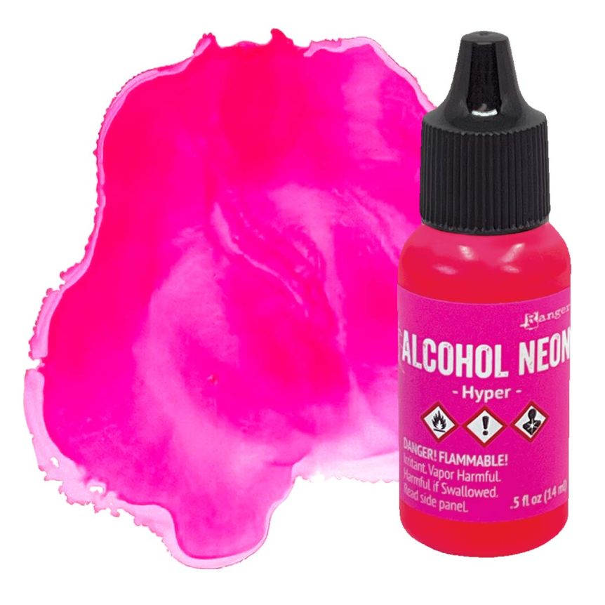 Tim Holtz Alcohol Ink - Neon Hyper, 1/2oz Bottle