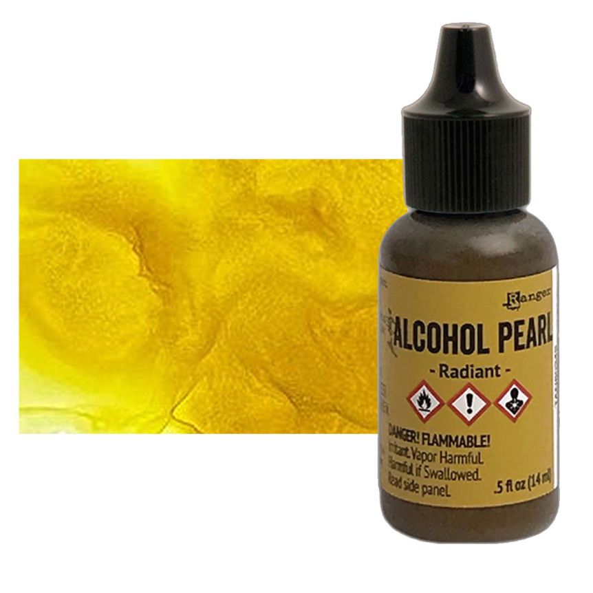 Tim Holtz Alcohol Ink - Pearl Radiant, 1/2oz Bottle  