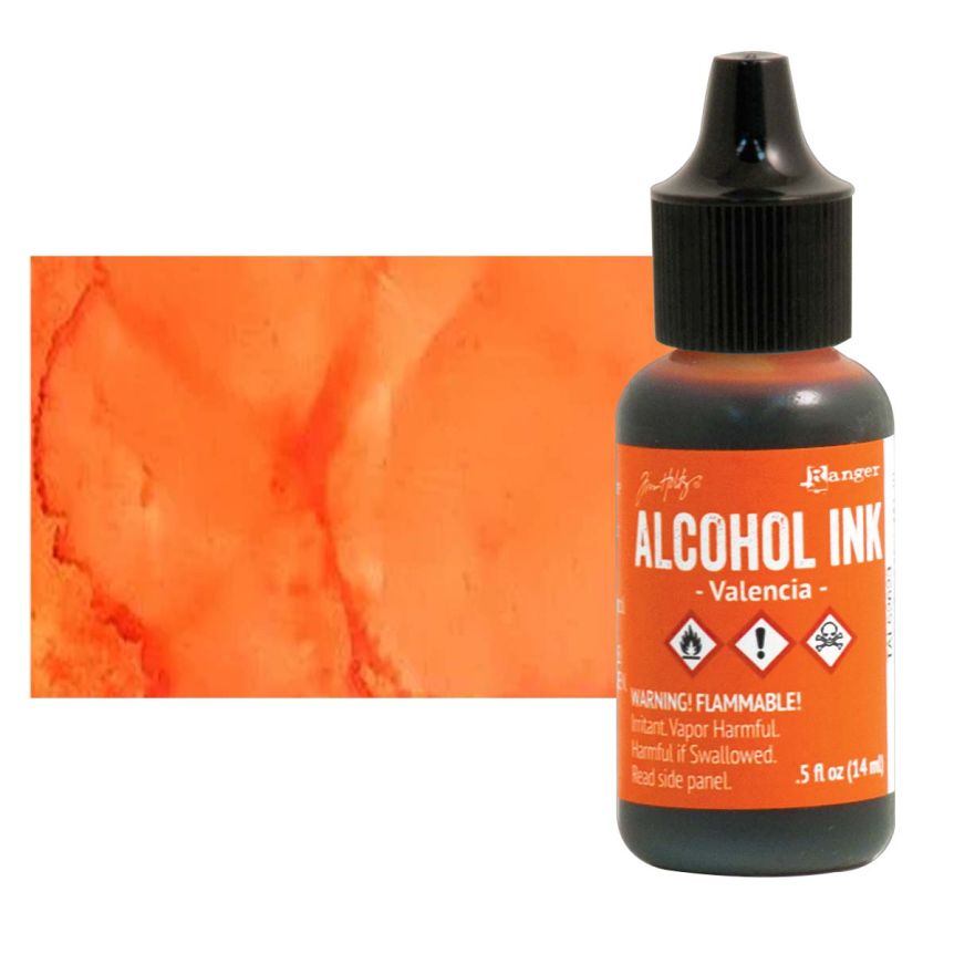 Tim Holtz Alcohol Ink - Valencia, 1/2oz Bottle  