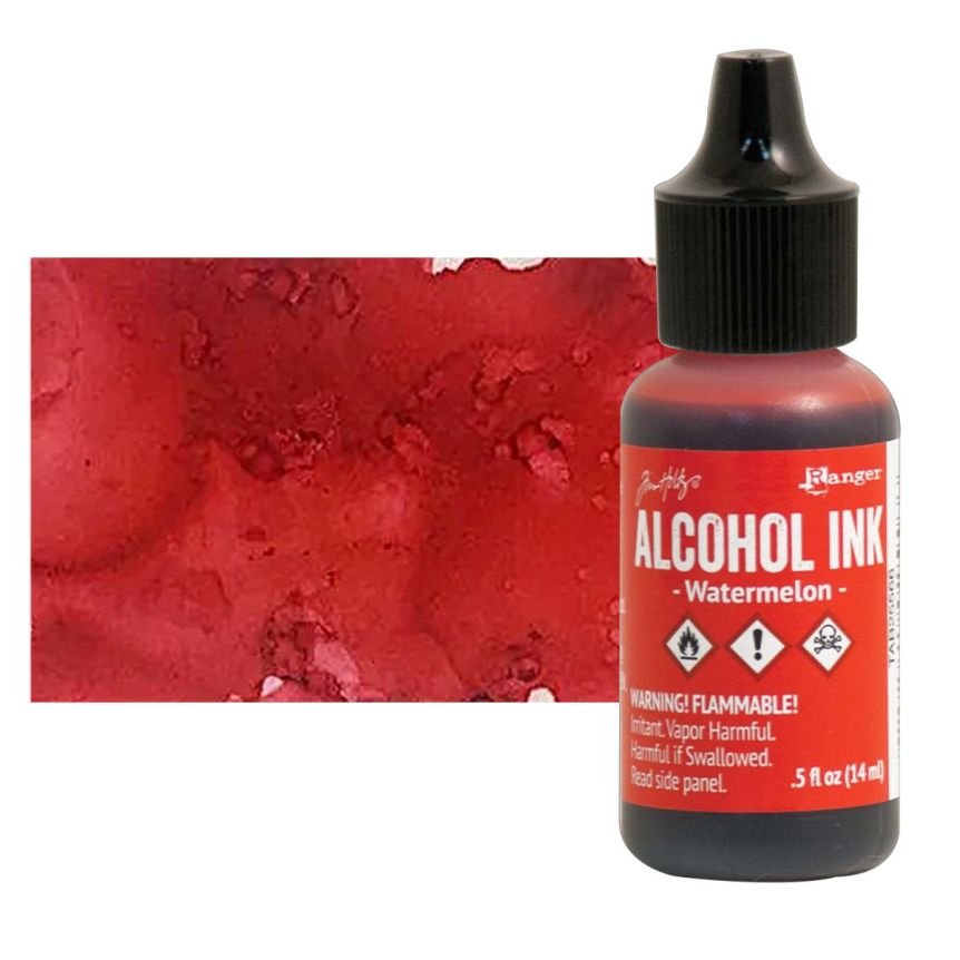 Tim Holtz Alcohol Ink - Watermelon, 1/2oz Bottle  