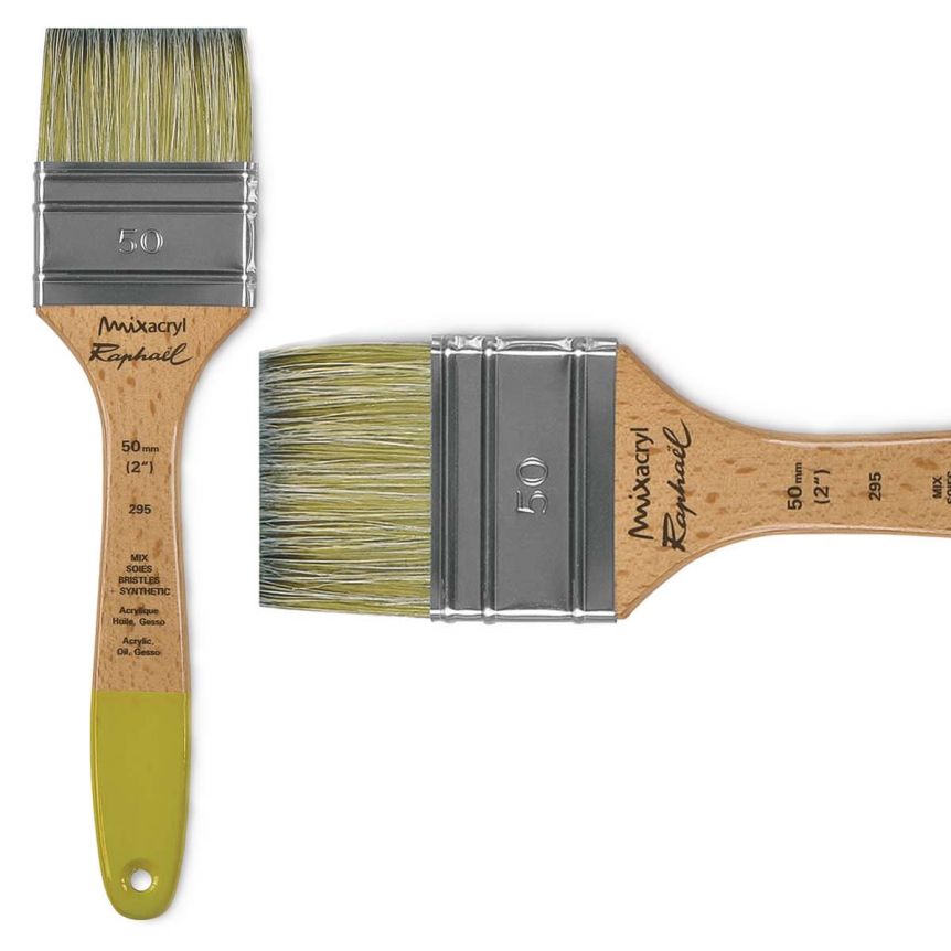 Raphaël Mixacryl Oil/Acrylic Brush Flat Wash #50