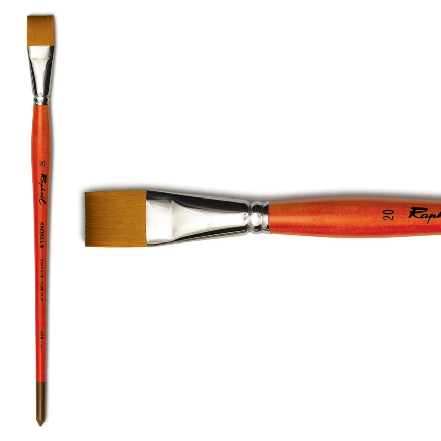 Raphaël Kaerell Acrylic Brush Series 879 Flat #20