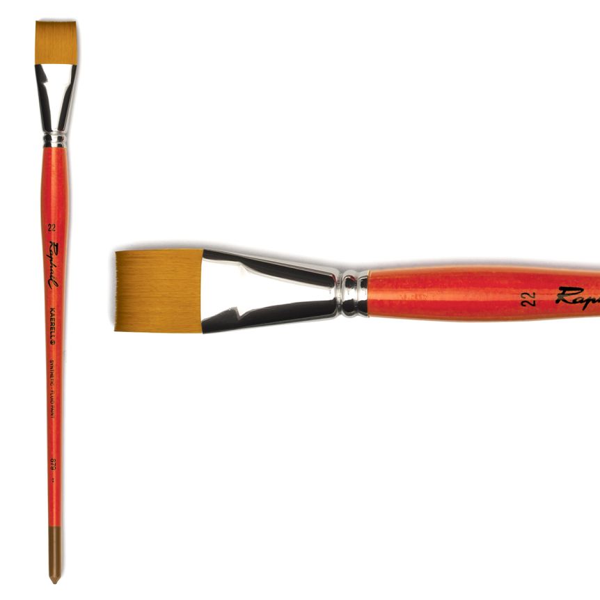 Raphaël Kaerell Acrylic Brush Series 879 Flat #22