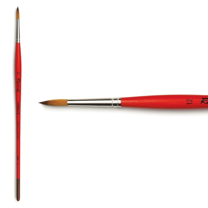 Raphaël Kaerell Acrylic Brush Series 869 Round #12