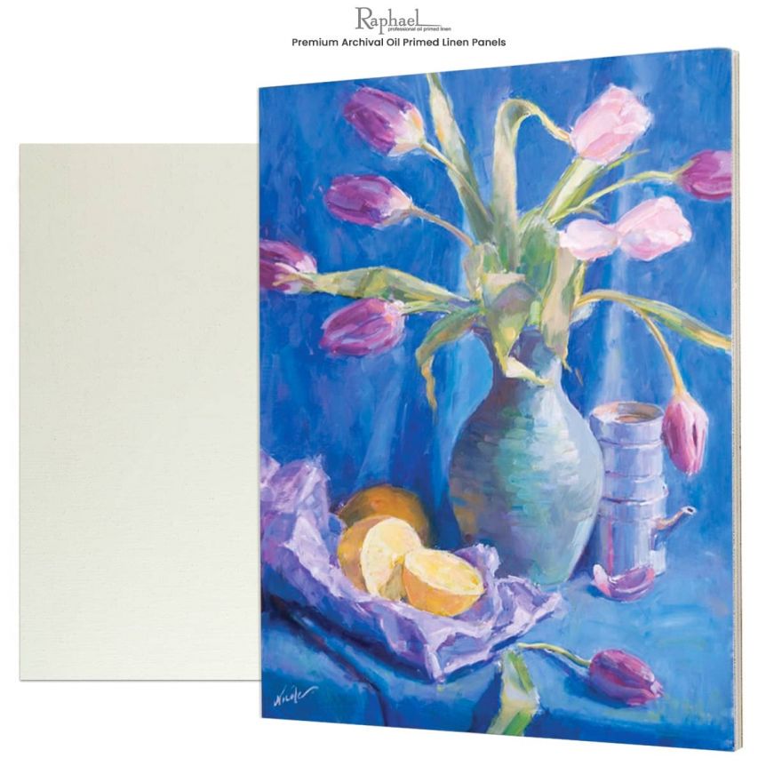 Raphael Premium Archival Oil Primed Linen Panels Single Panel