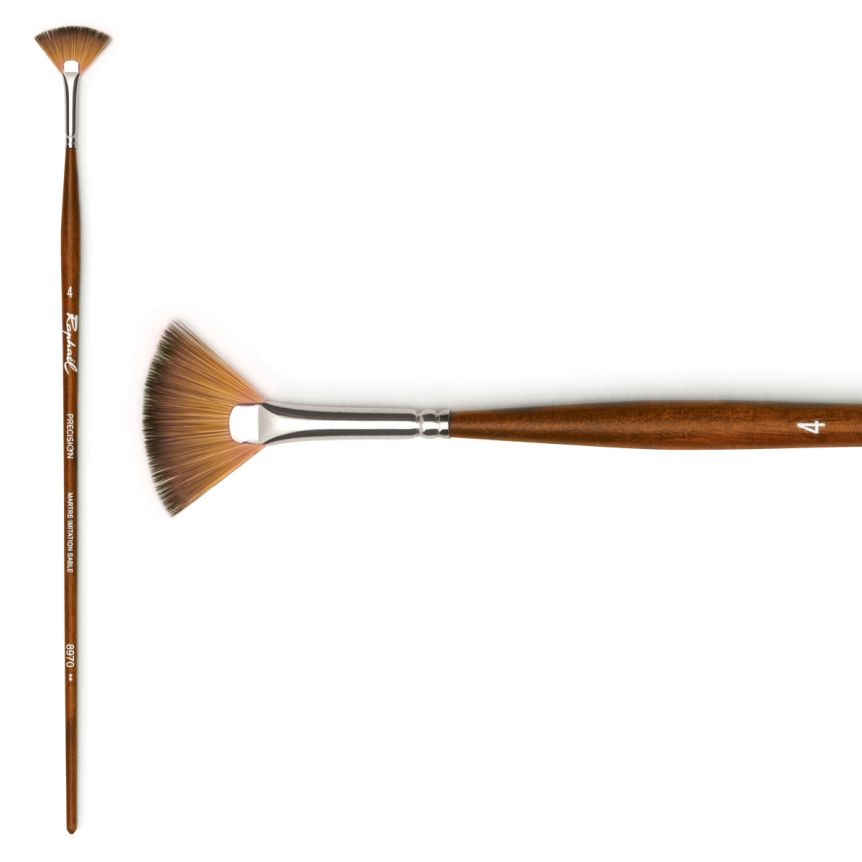 Raphaël Precision Long Handle Brush Fan #4