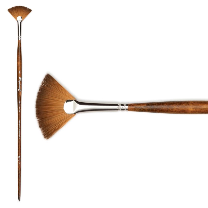 Raphaël Precision Long Handle Brush Fan #8
