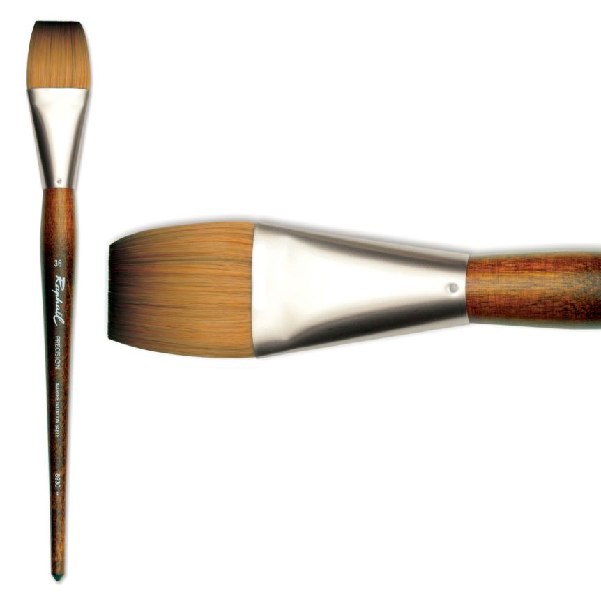 Raphaël Precision Long Handle Brush Flat #36
