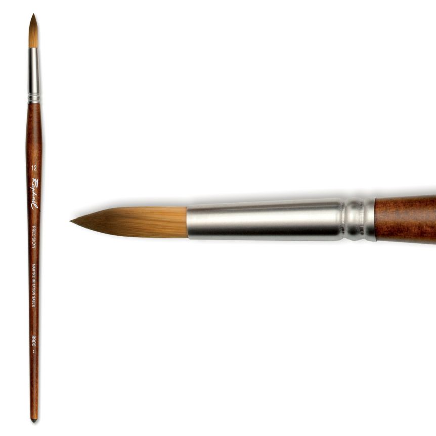 Raphaël Precision Long Handle Brush Round #12
