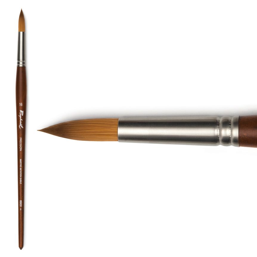Raphaël Precision Long Handle Brush Round #16