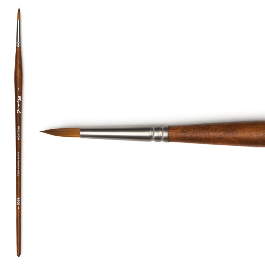 Raphaël Precision Long Handle Brush Round #4
