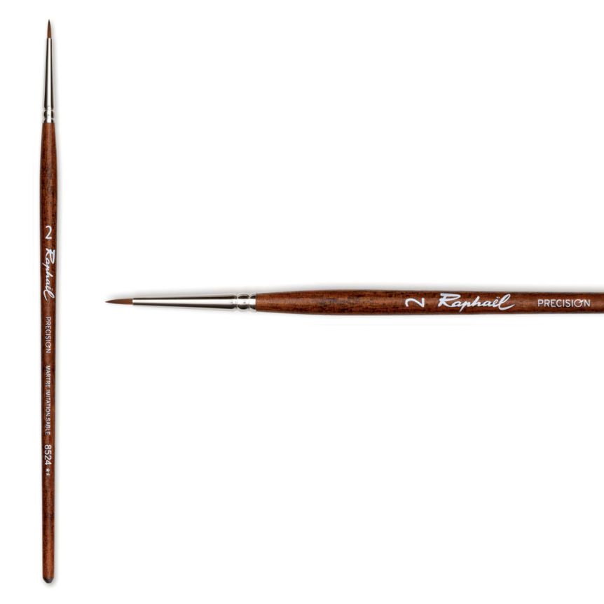 Raphaël Precision Short Handle Brush Retouch #2
