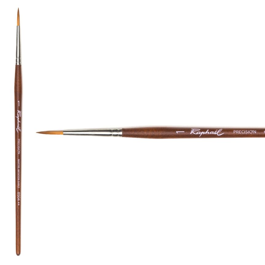 Raphaël Precision Short Handle Brush Round #1