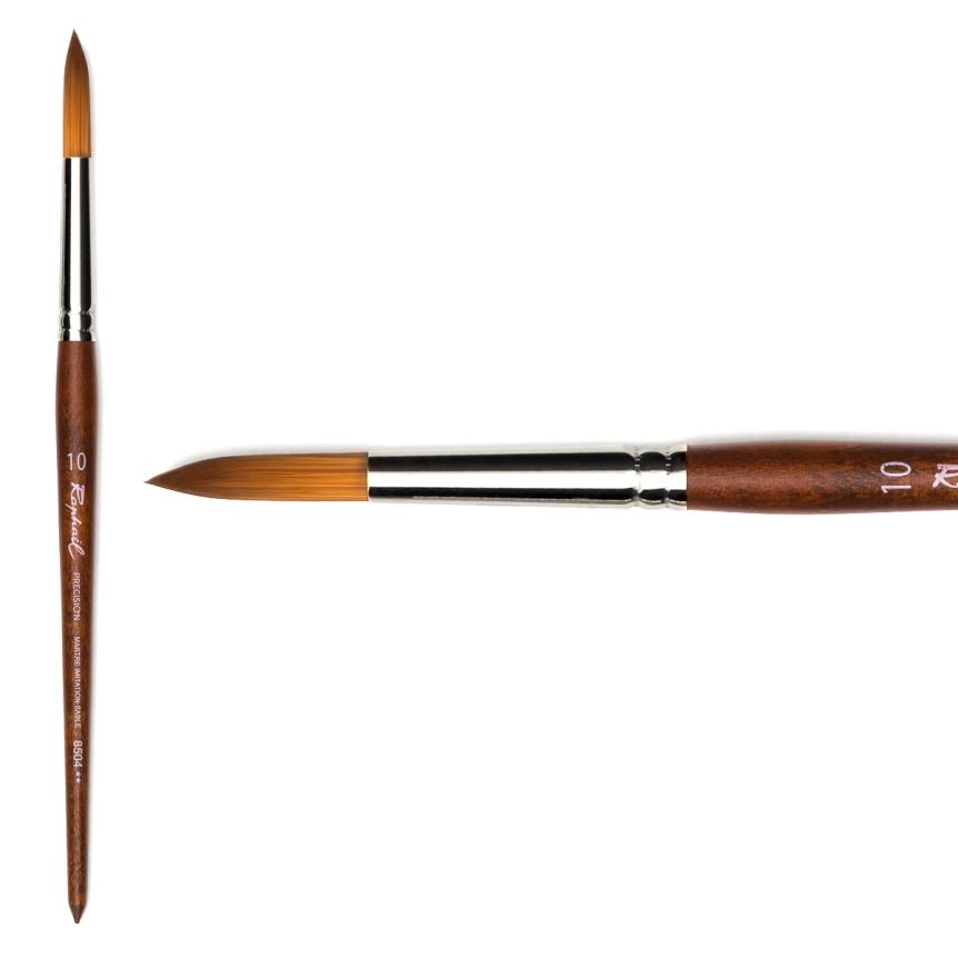 Raphaël Precision Short Handle Brush Round #10