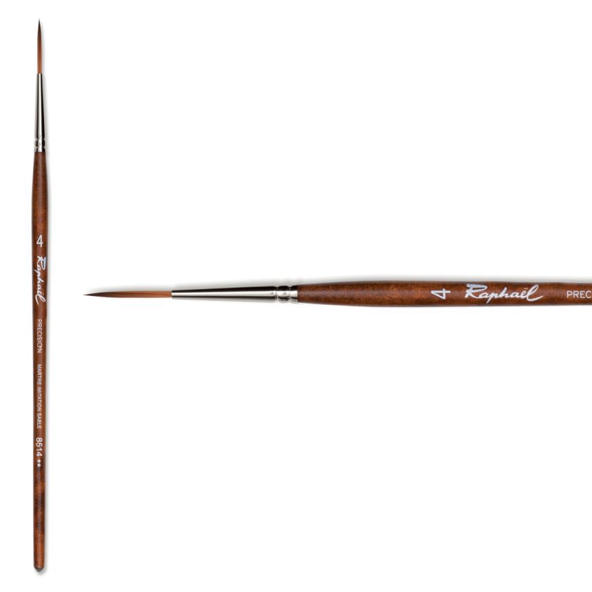 Raphaël Precision Short Handle Brush Liner #4