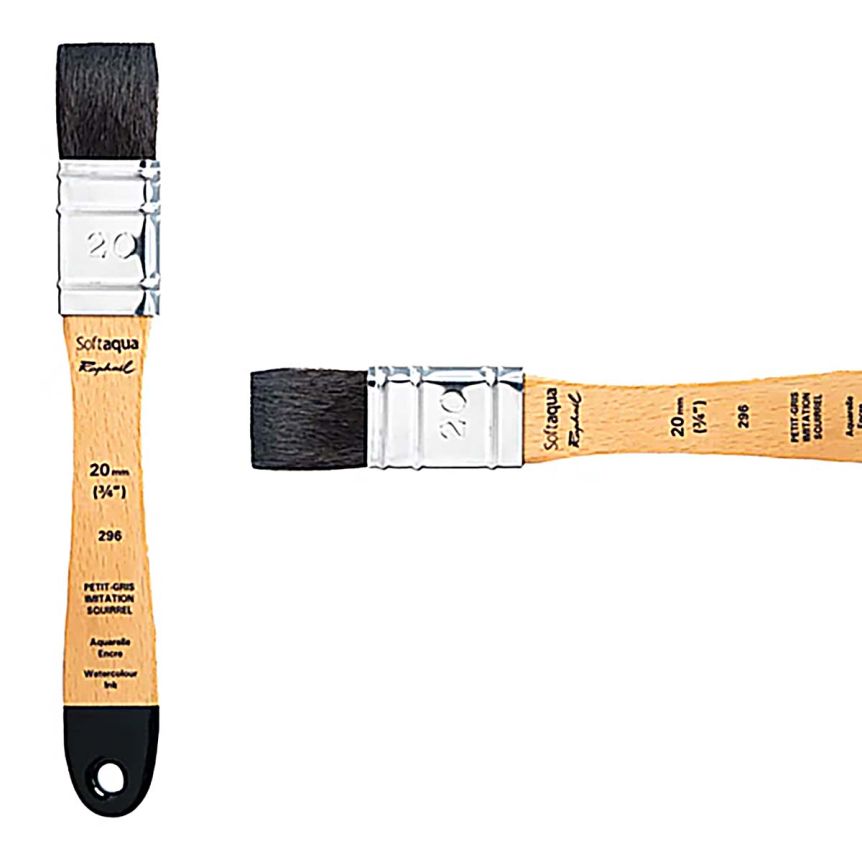 Raphaël SoftAqua Brush Flat Wash #20
