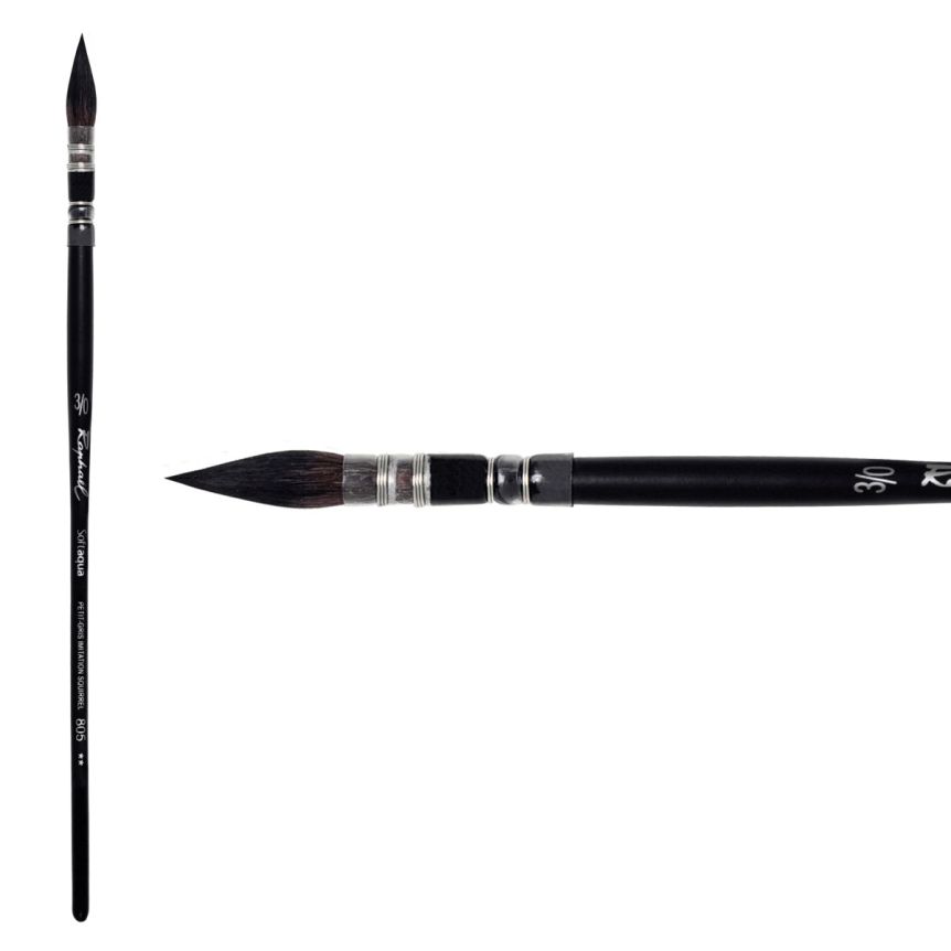 Raphaël SoftAqua Brush Quill #3/0