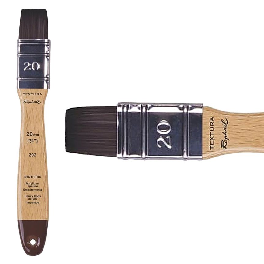 Raphael Textura Acrylic Brush Flat Wash Brush #20