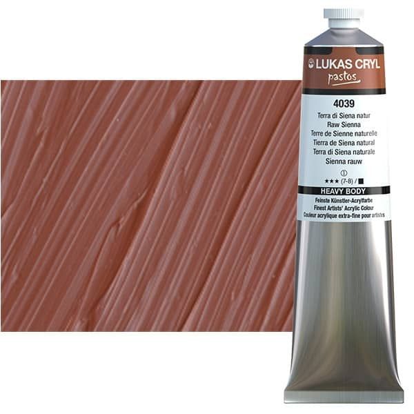 Raw Sienna 200ml LUKAS CRYL Pastos Acrylics