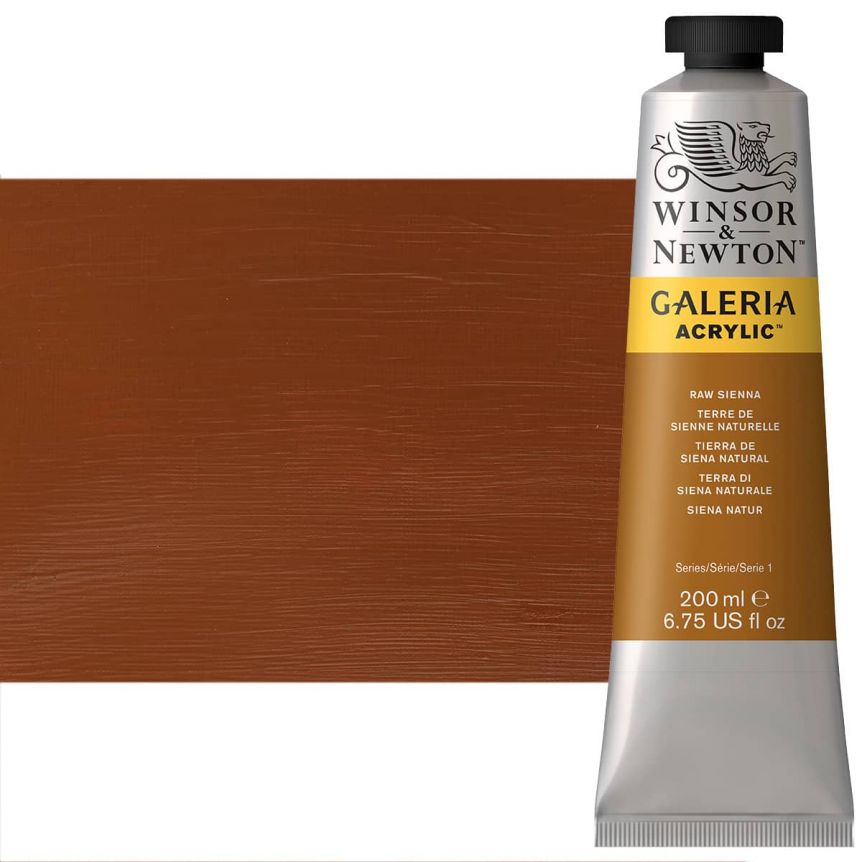 Winsor & Newton Galeria Flow Acrylic - Raw Sienna, 200ml