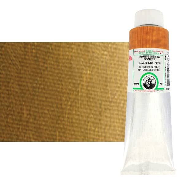 Old Holland Classic Oil Color - Raw Sienna Deep, 225ml Tube