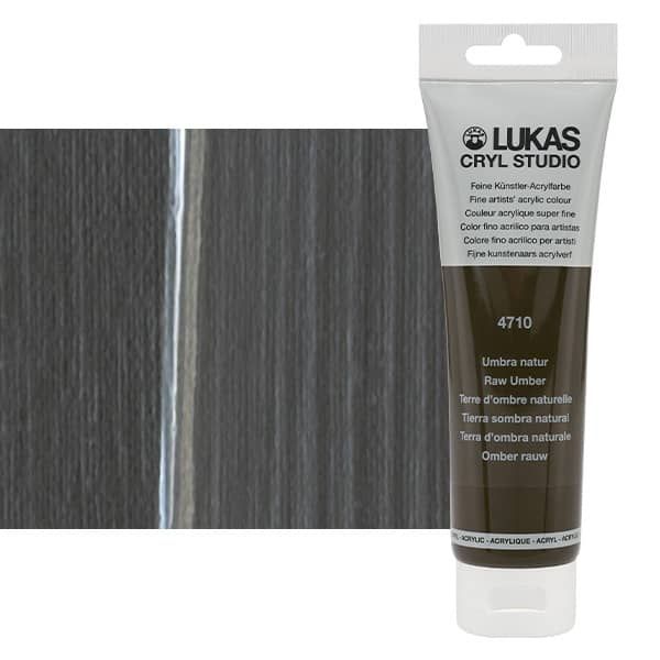 LUKAS CRYL Studio 125 ml Tube - Raw Umber