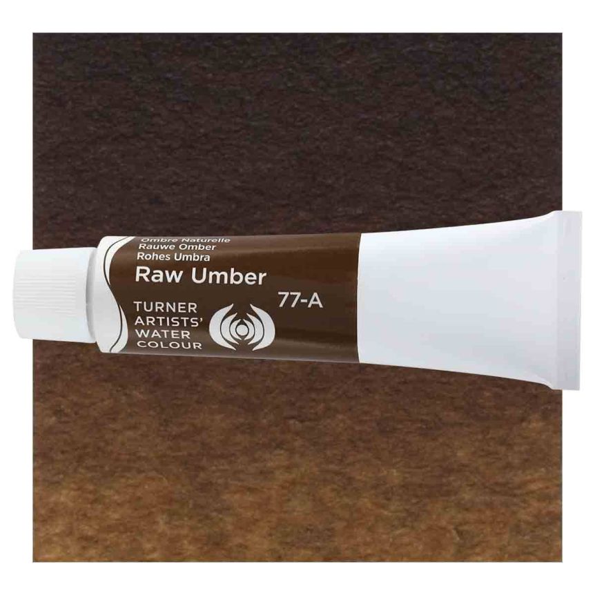 Turner Professional Watercolor - Raw Umber, 15ml Tube