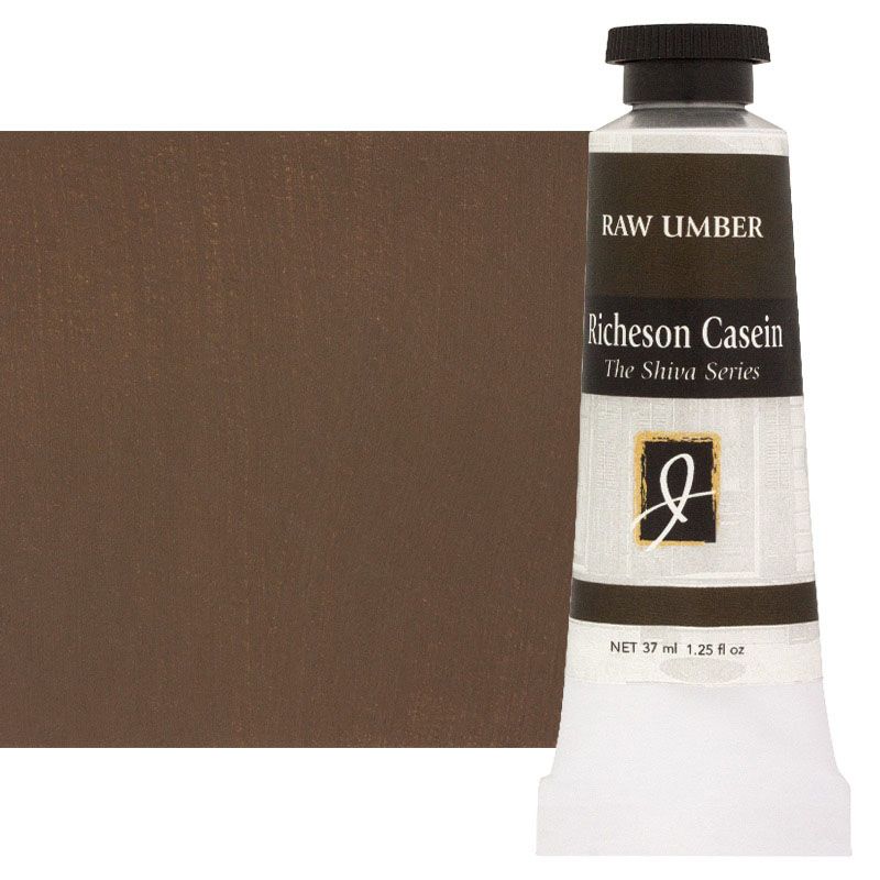 Shiva Signa-Sein Casein Color 37 ml Tube - Raw Umber 