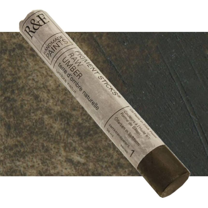 R&F Pigment Stick 38ml - Raw Umber