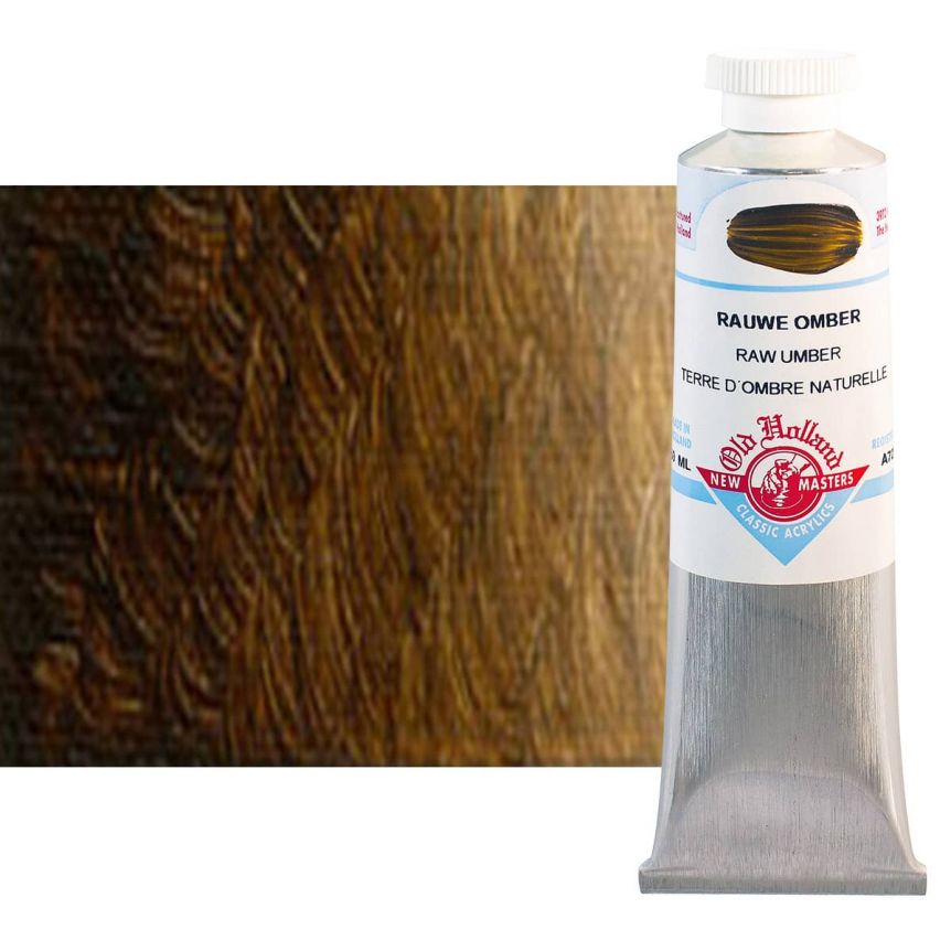 Old Holland New Masters Classic Acrylic Colors Raw Umber 60 ml