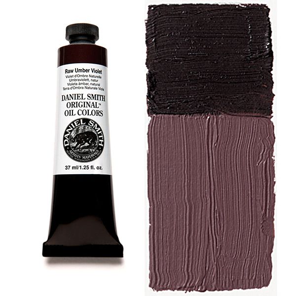 Daniel Smith Oil Colors - Raw Umber Violet, 37 ml Tube