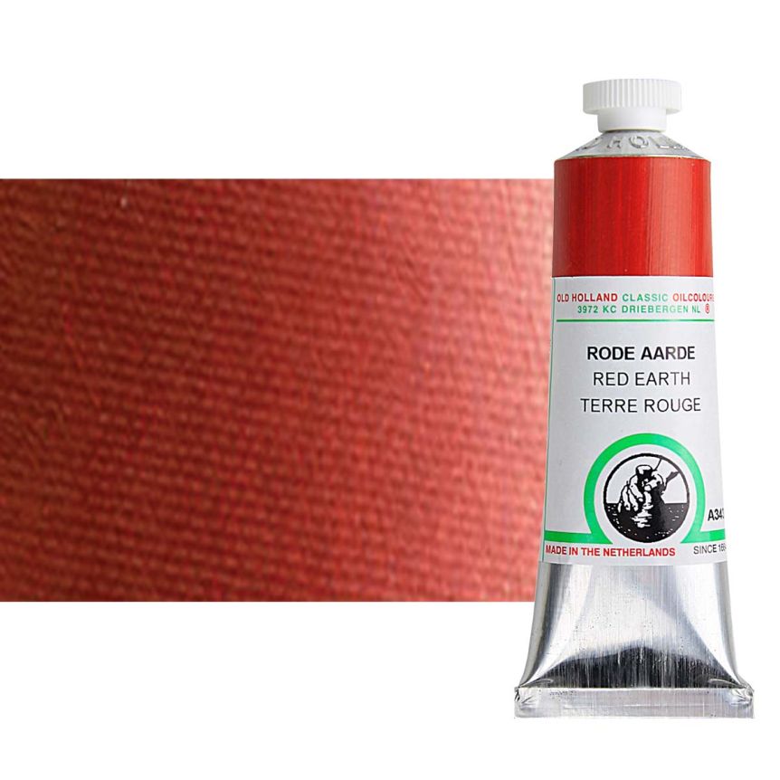 Old Holland Classic Oil Color - Red Earth, 40ml Tube