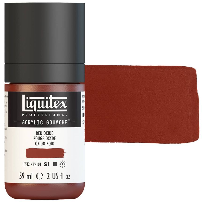 Liquitex Professional Acrylic Gouache - Red Oxide, 2oz Bottle