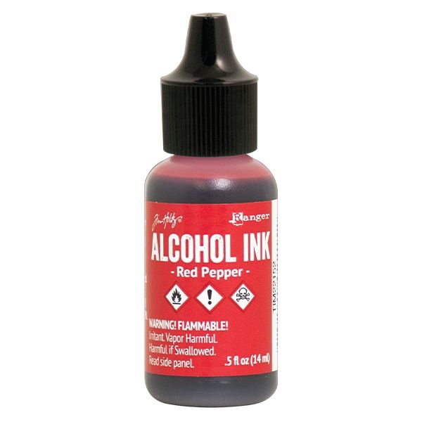 Tim Holtz Alcohol Ink - 1/2oz - Red Pepper
