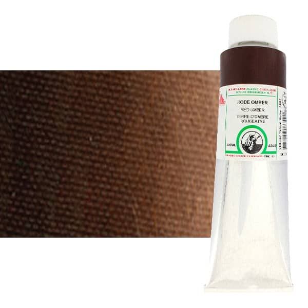 Old Holland Classic Oil Color 225 ml Tube - Red Umber