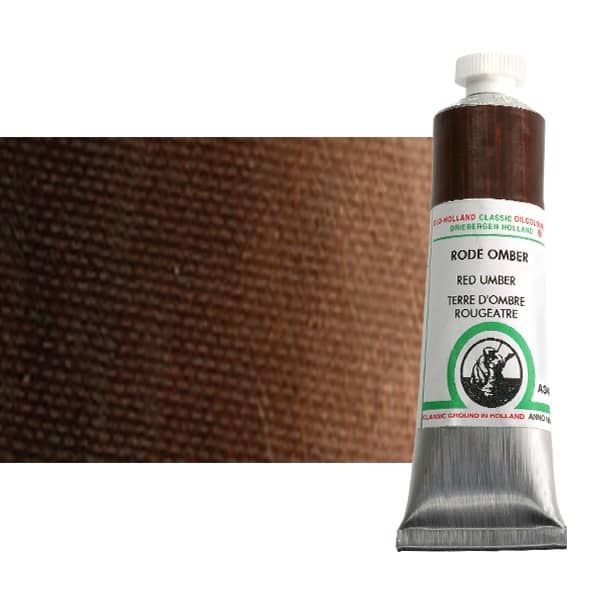 Old Holland Classic Oil Color 40 ml Tube - Red Umber
