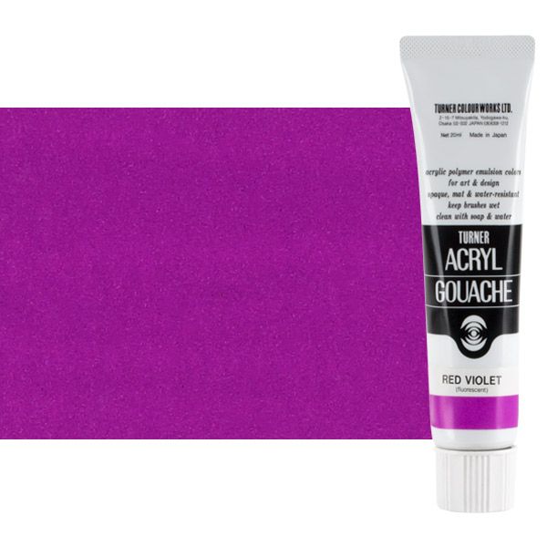 Turner Artist Acryl Gouache - Red Violet, 20ml