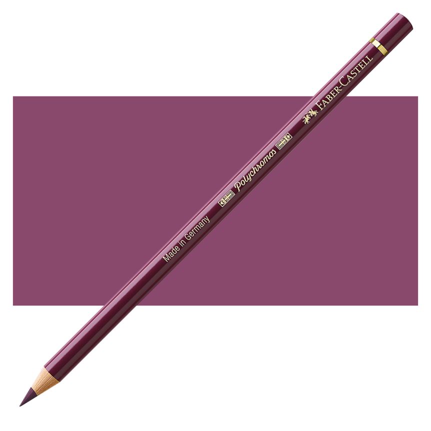 Faber-Castell Polychromos Pencil, No. 194 - Red Violet