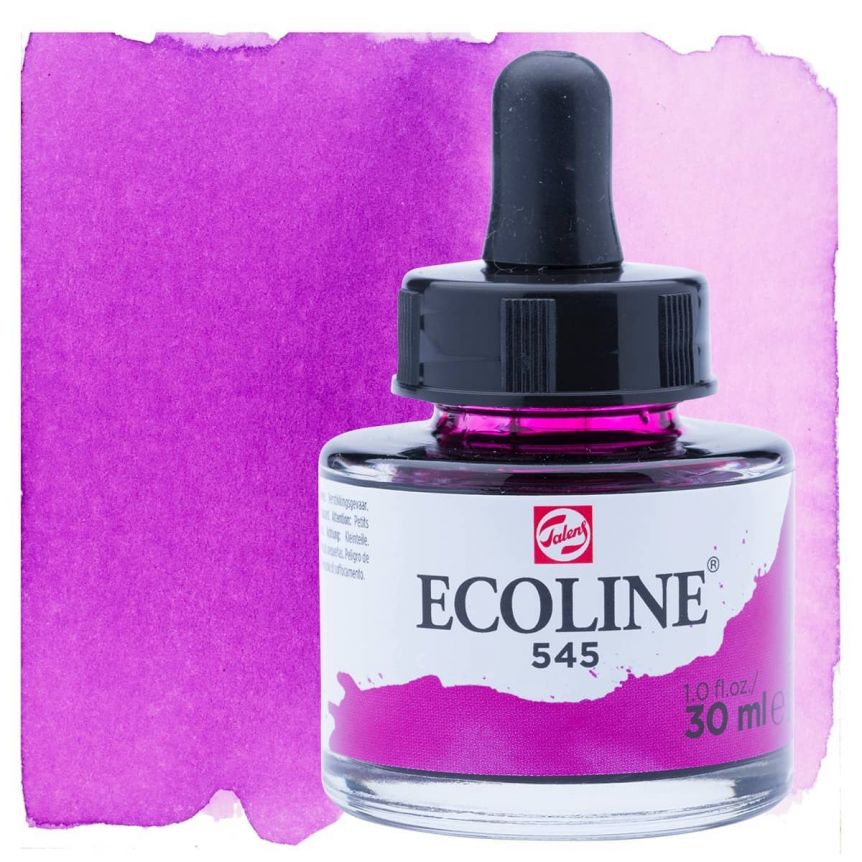 Ecoline Liquid Watercolor 30ml Pipette Jar Red Violet