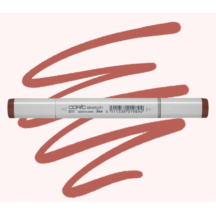 COPIC Sketch Marker E17 - Reddish Brass