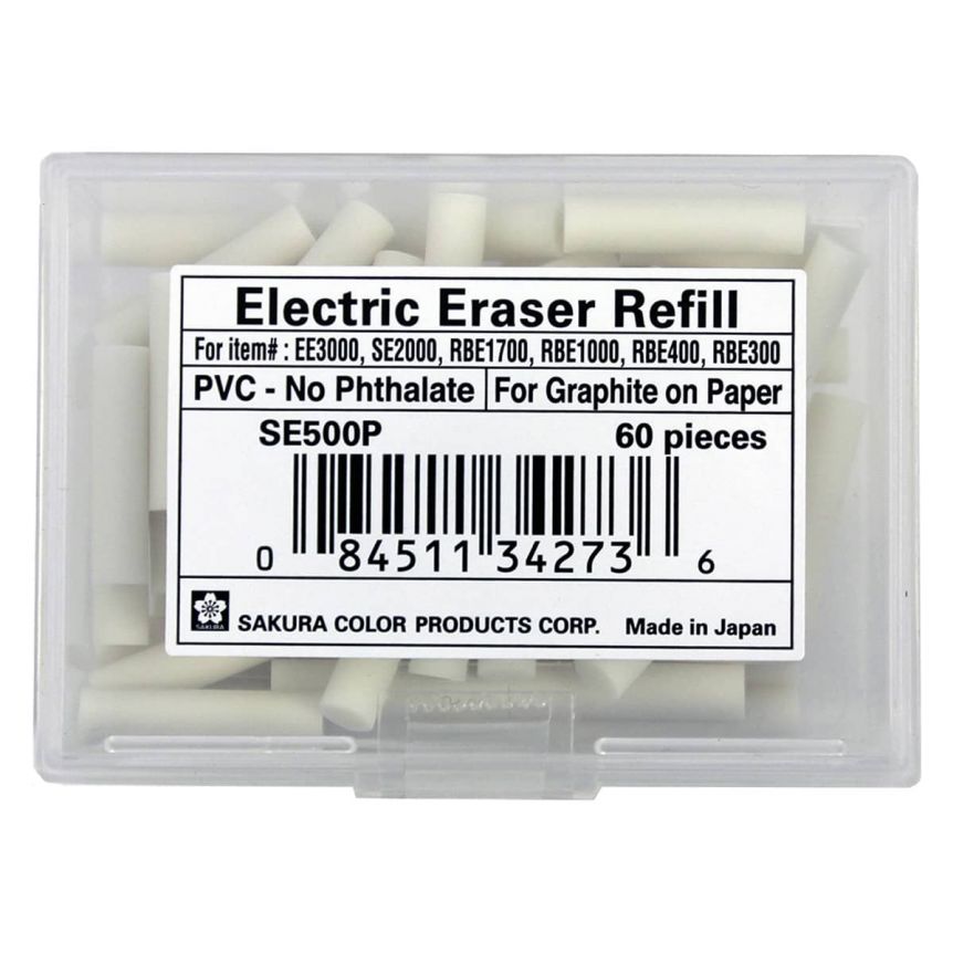 Sakura SumoGrip Electric Eraser & Refills