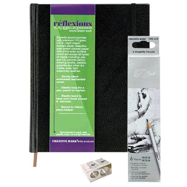 Jerry's Artarama Complete Sketching Set with Portable Drawing Board, Artist  Sketchbook (100 Sheets), Graphite Pencils and Art Eraser, Ideal for  Artists, Adjustable Drafting Table 