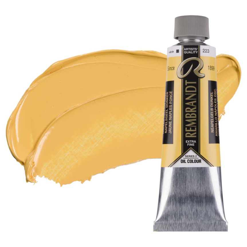 Rembrandt Extra-Fine Artists' Oil Paint - Naples Yellow Deep, 150ml Tube