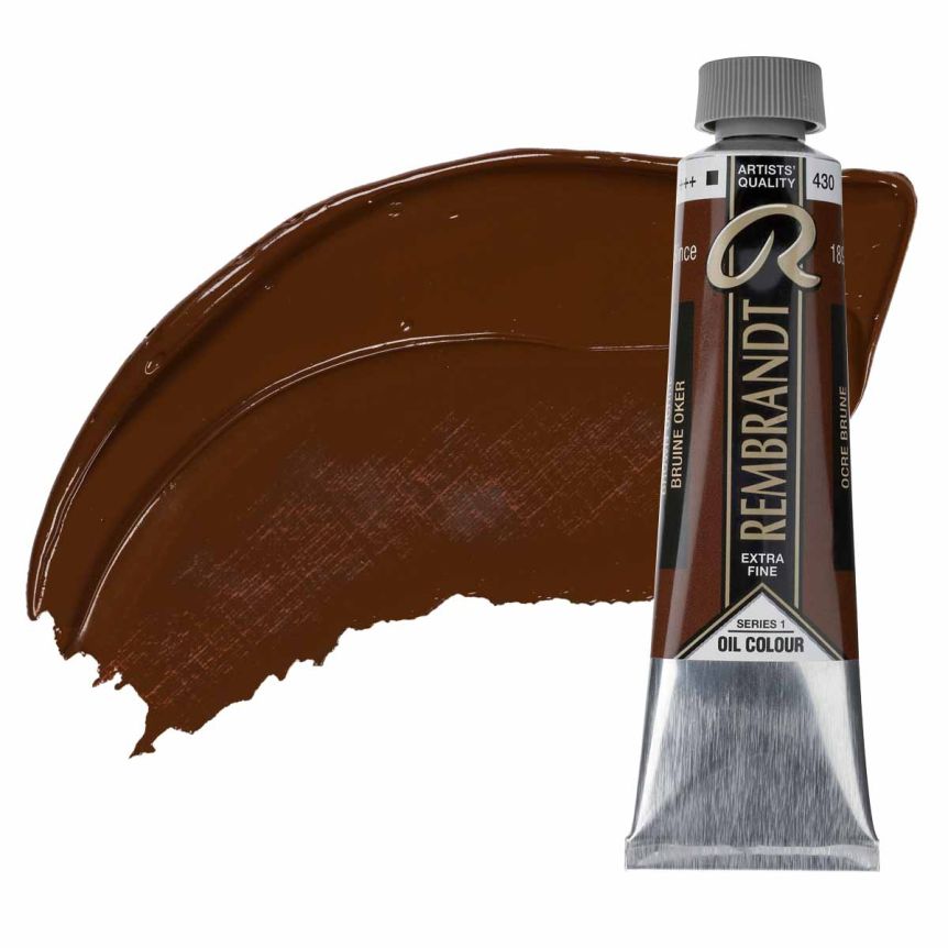 Rembrandt Extra-Fine Artists' Oil Paint - Brown Ochre, 40ml Tube