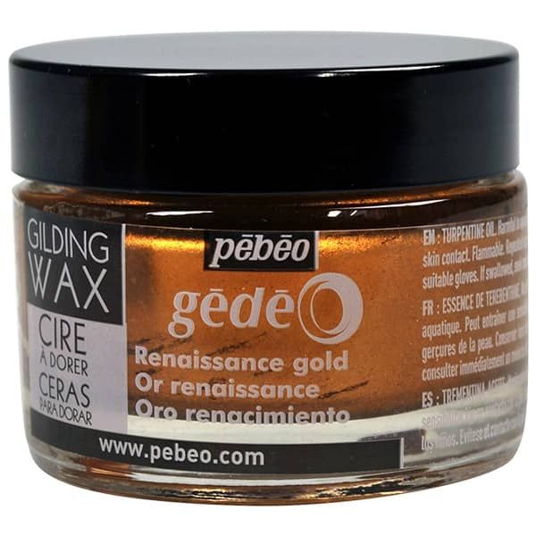 Pebeo Gedeo 30ml - Gilding Wax Renaissance Gold 