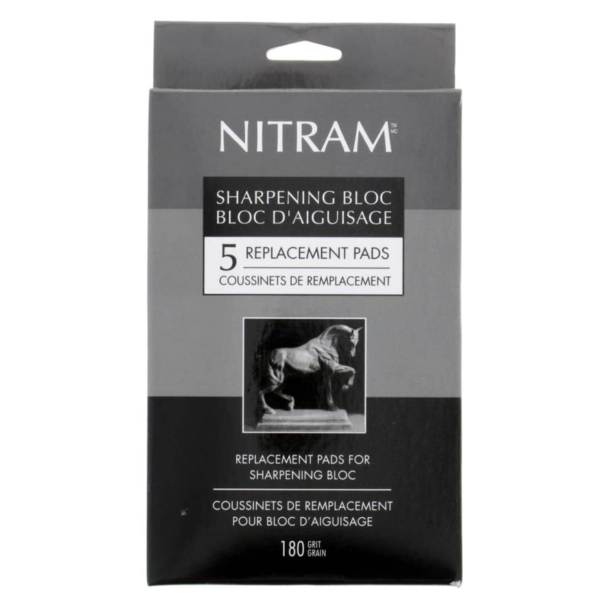 Nitram Sharpening Bloc Replacement Pads
