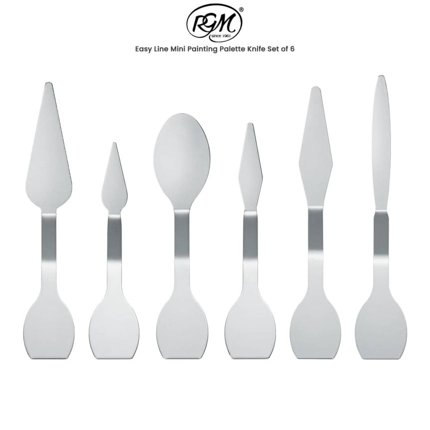 RGM Easy Line Palette Knife Set handcrafted in Italy