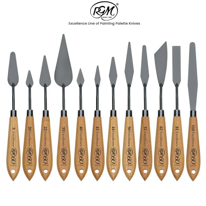 RGM Excellence Painting Palette Knives