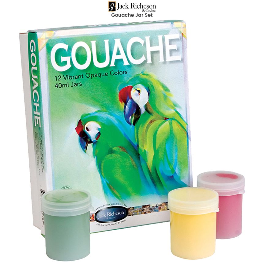 Jack Richeson Gouache Jar Set