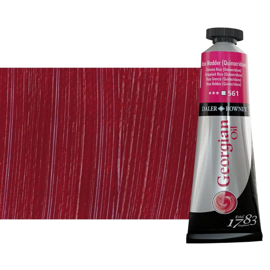 Daler-Rowney Georgian Oil Color 38ml Tube - Rose Madder